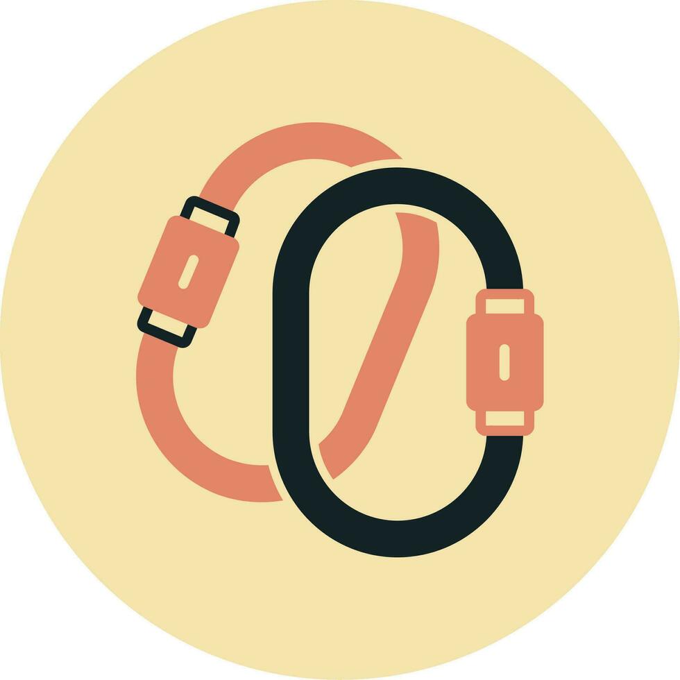 Carabiner Vector Icon