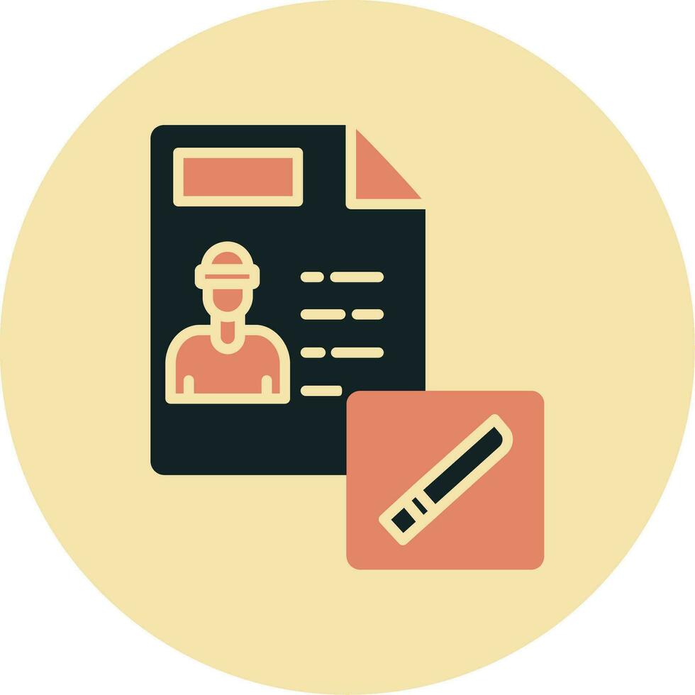 Evidence Vector Icon