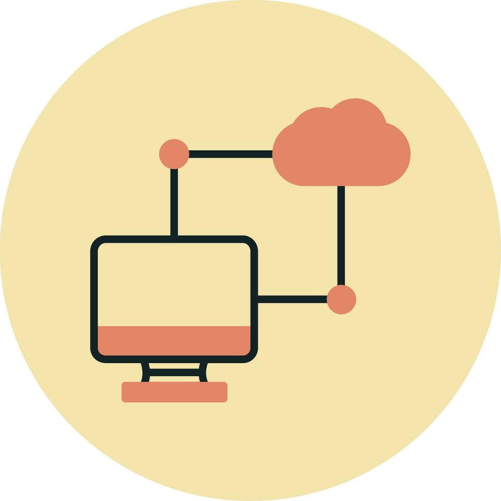 Data Transfer Vector Icon