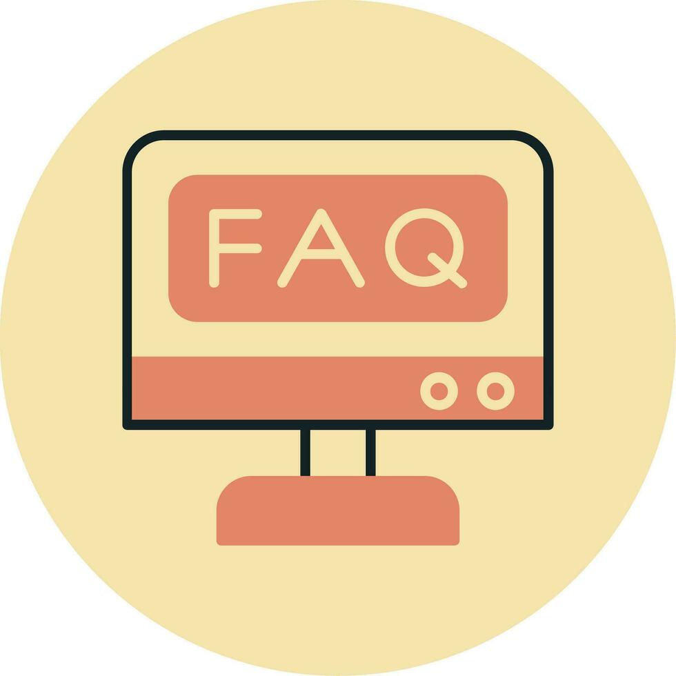 Faq Vector Icon