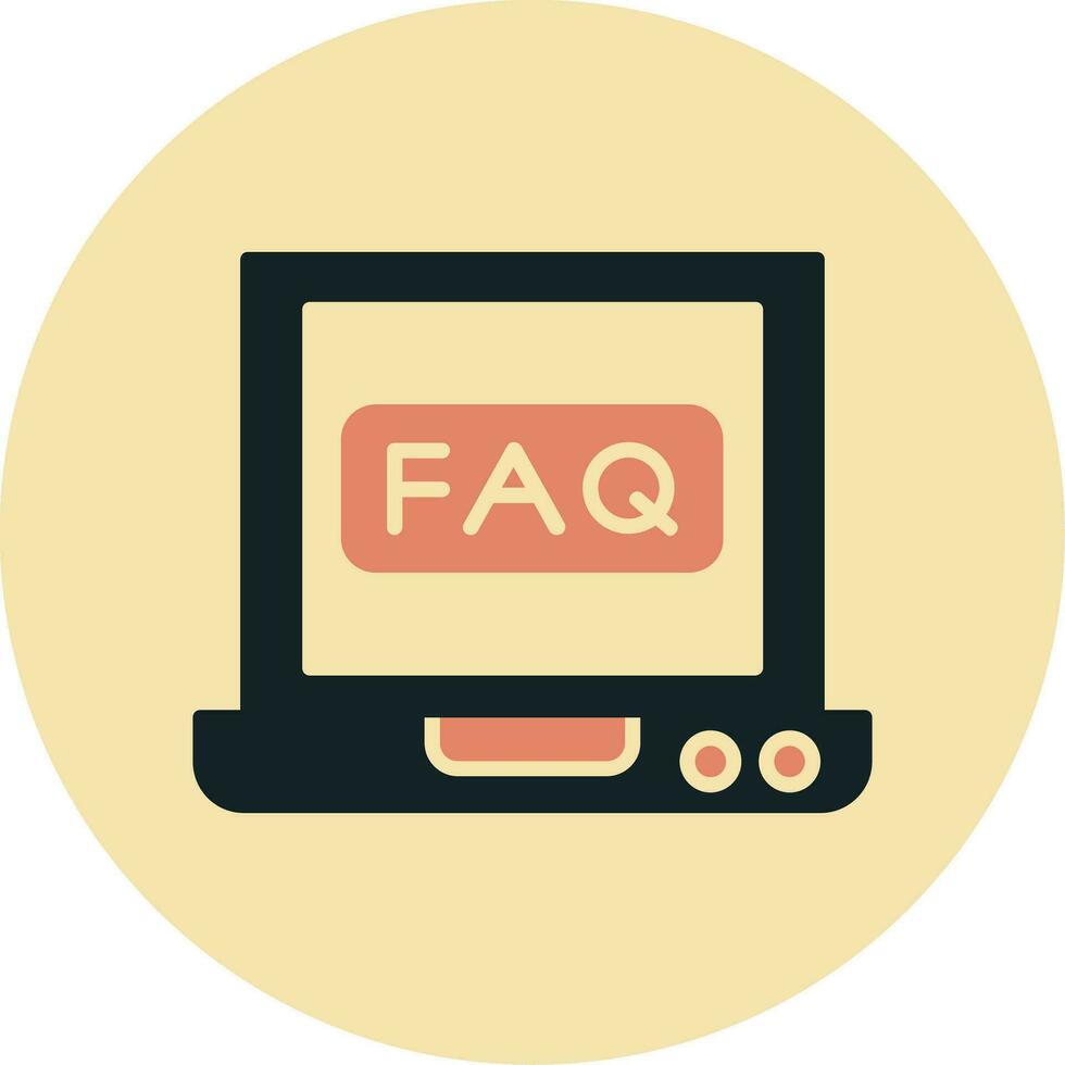 Faq Vector Icon