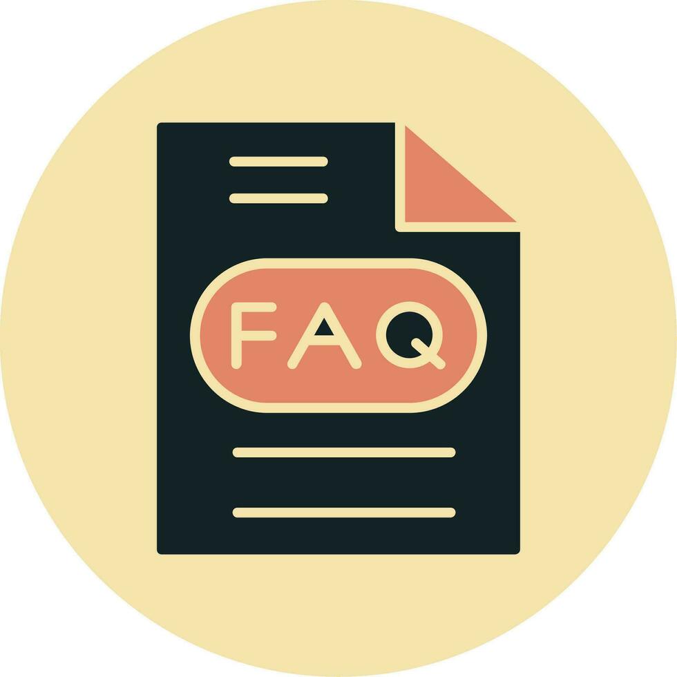 Faq Vector Icon