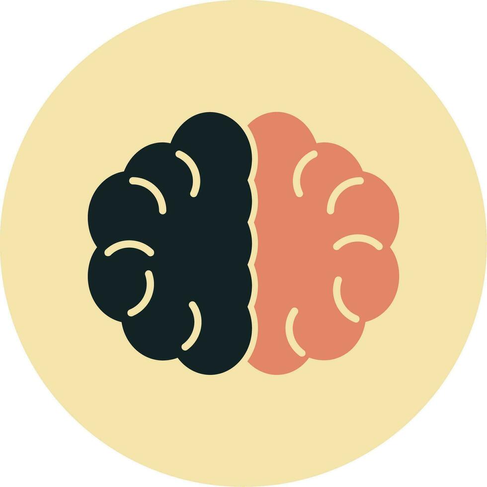 icono de vector de cerebro