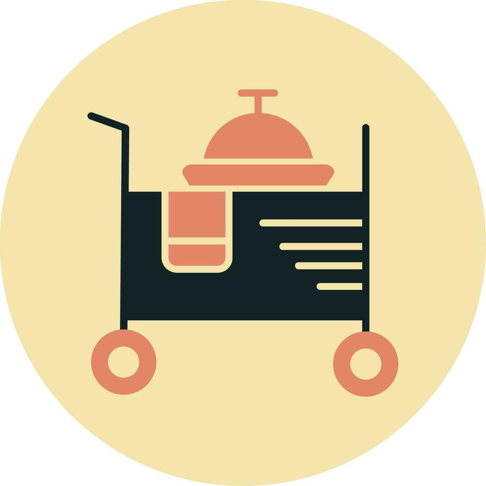 Room Service Vector Icon