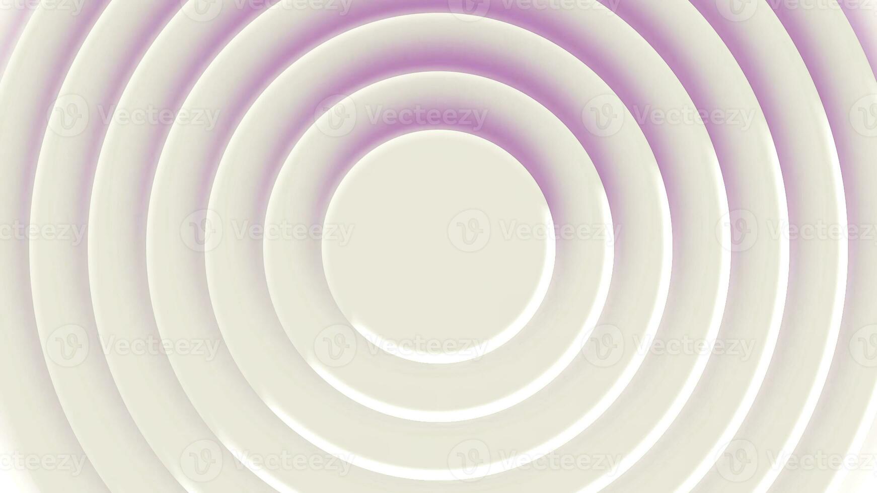 Light pink concentric 3D rings. Motion. Spinning shadow along the circular shapes, calm and hypnotic effect. photo