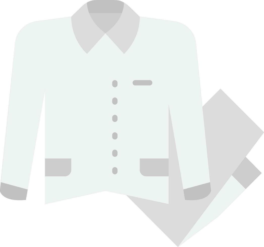 Sleepwear Grey scale Icon vector