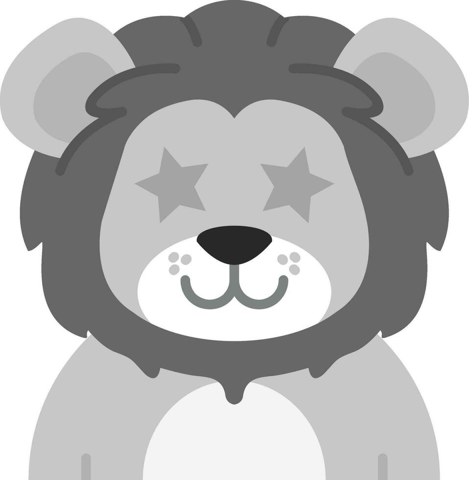 Famous Grey scale Icon vector