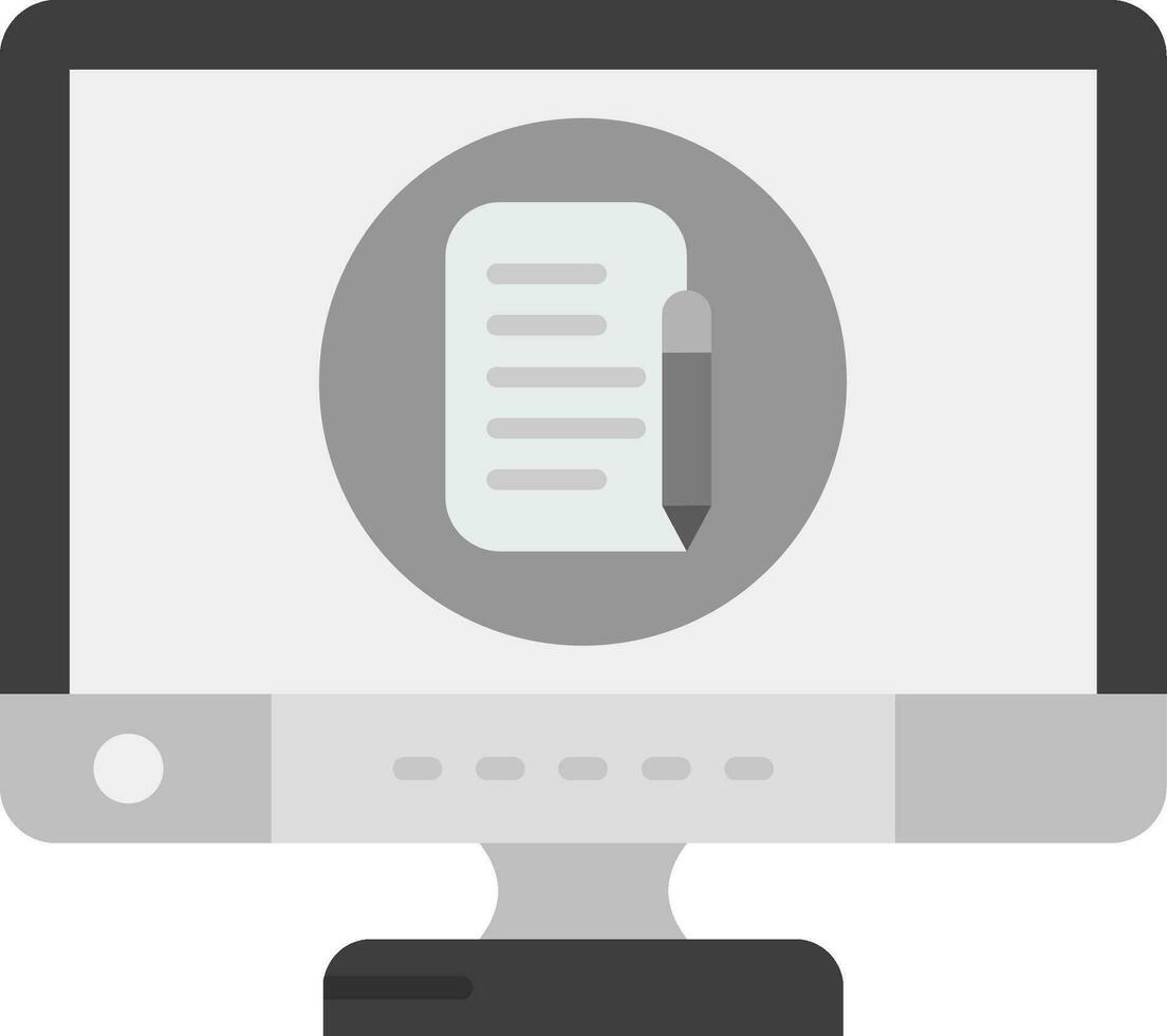 Edit Grey scale Icon vector