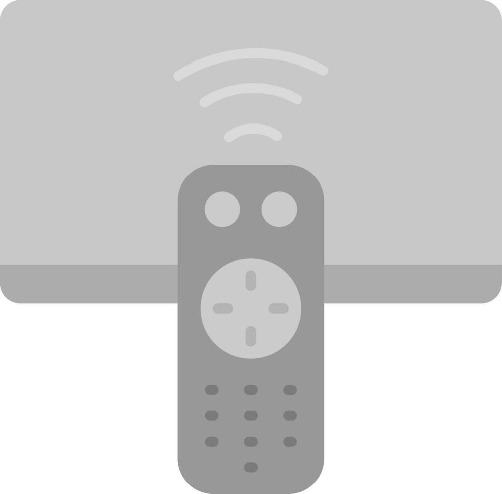 Remote Grey scale Icon vector