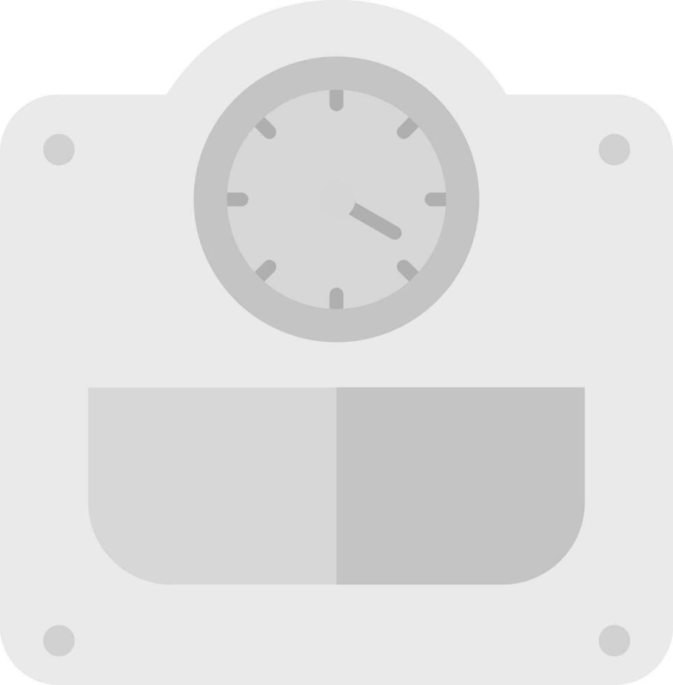 Weight Grey scale Icon vector