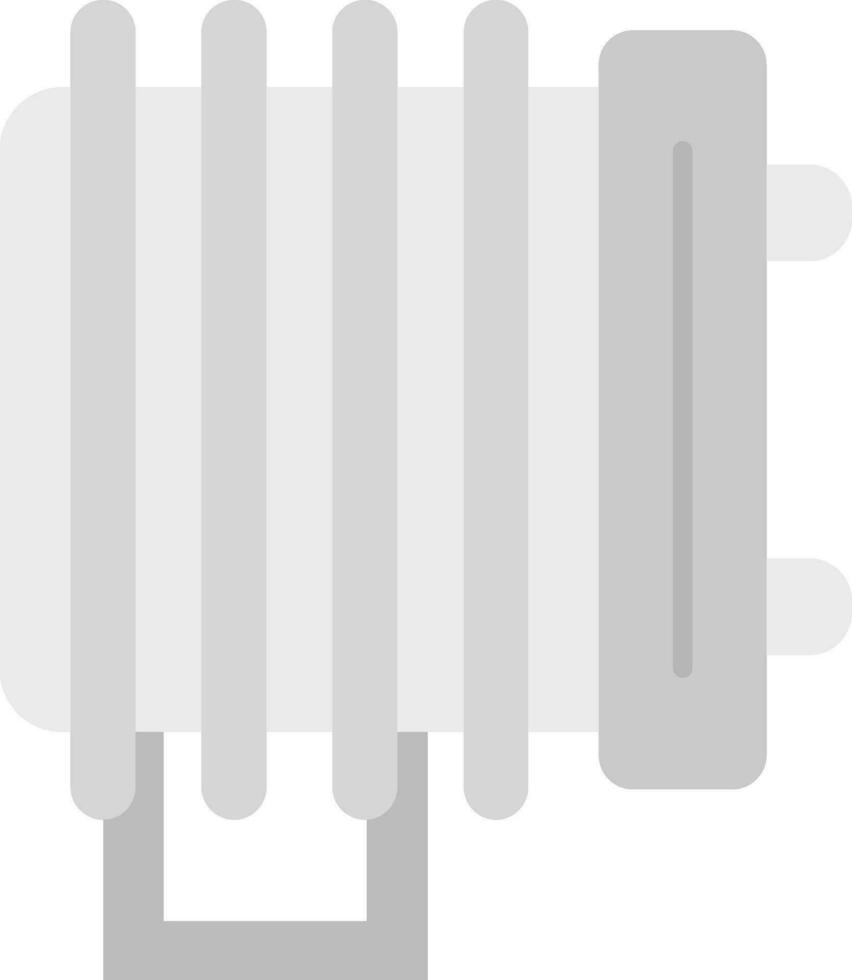 Heater Grey scale Icon vector