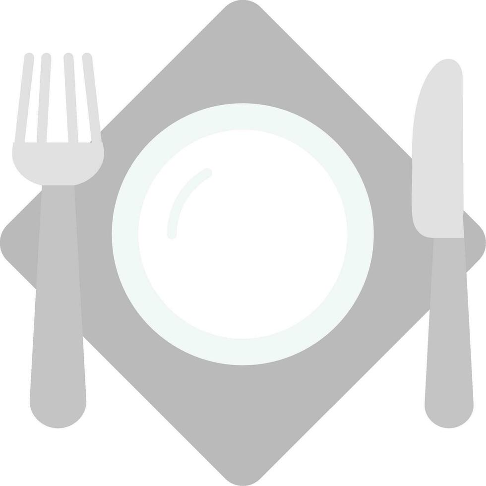 Cutlery Grey scale Icon vector