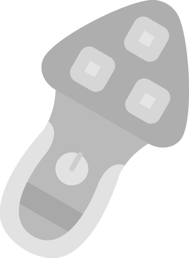 Shaver Grey scale Icon vector