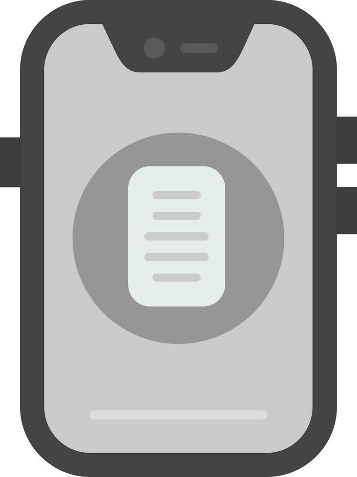Document Grey scale Icon vector