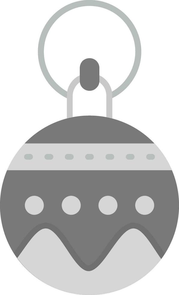 chuchería gris escala icono vector