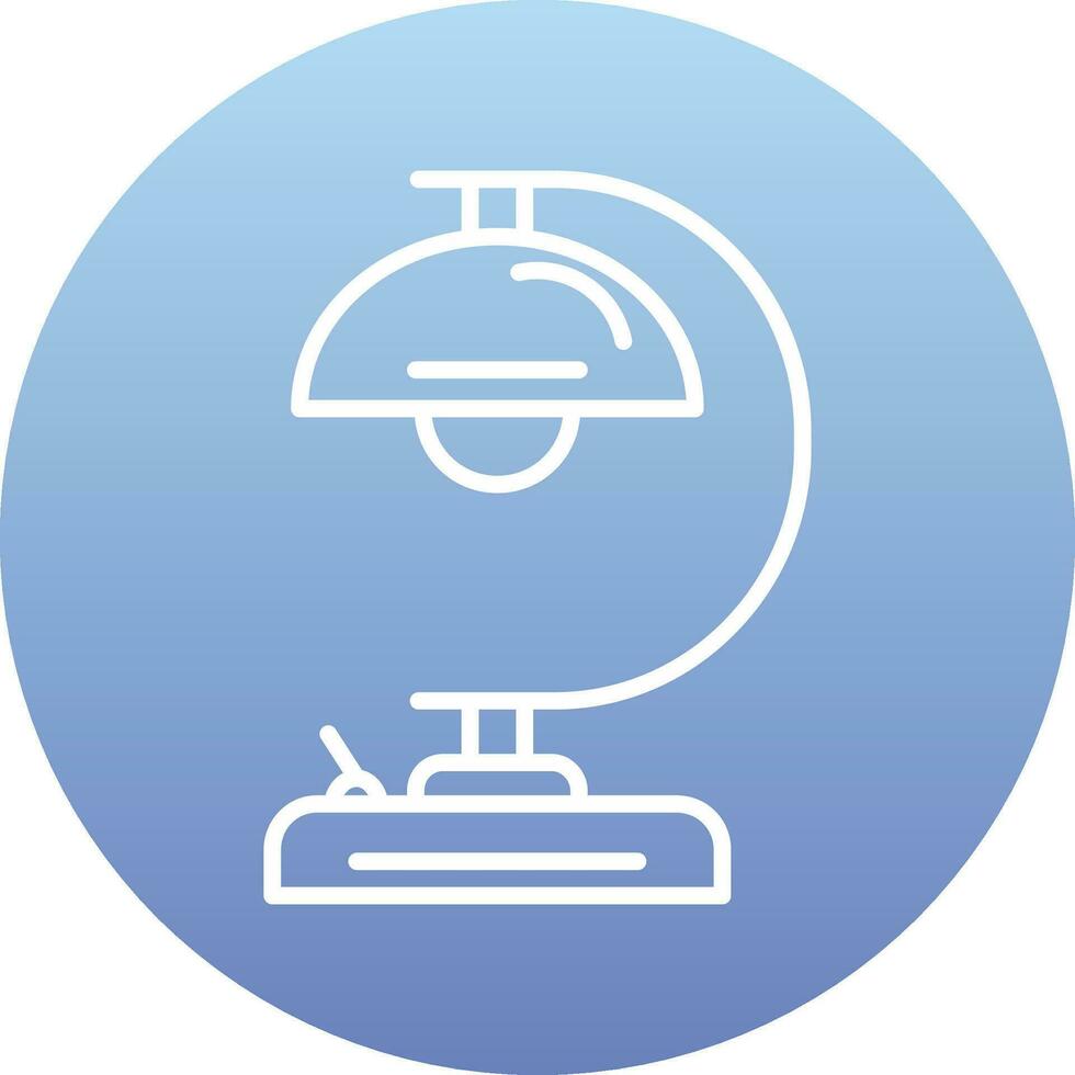 Table Lamp Vector Icon