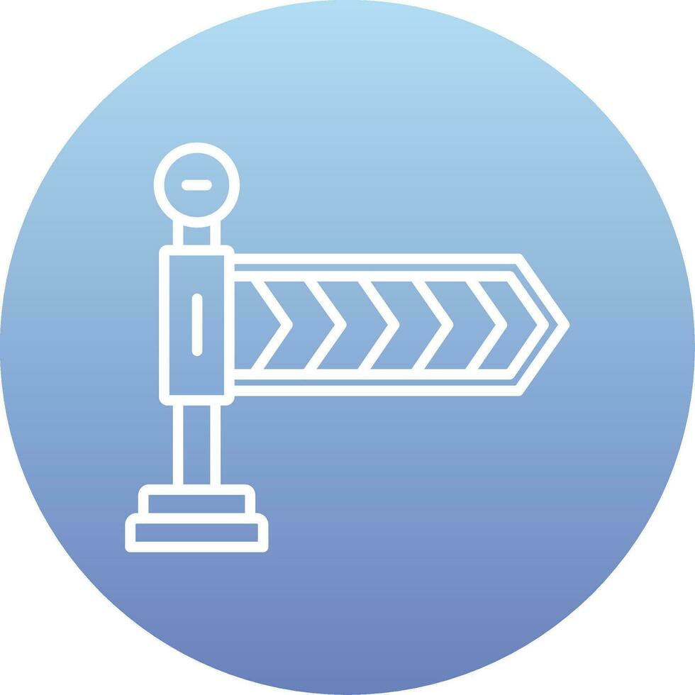 Roadblock Vector Icon