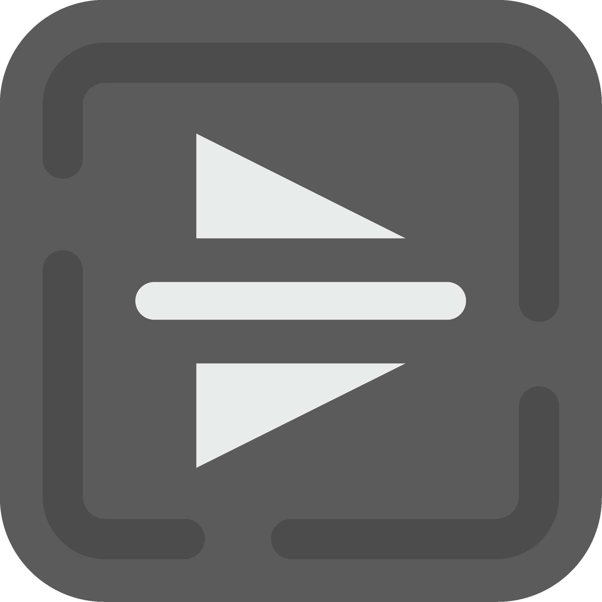 Vertical flip Grey scale Icon 37102699 Vector Art at Vecteezy