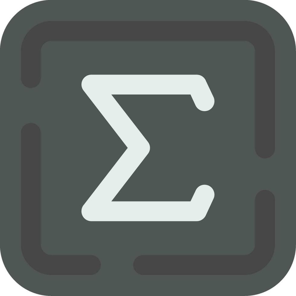 Summation Grey scale Icon 37102734 Vector Art at Vecteezy