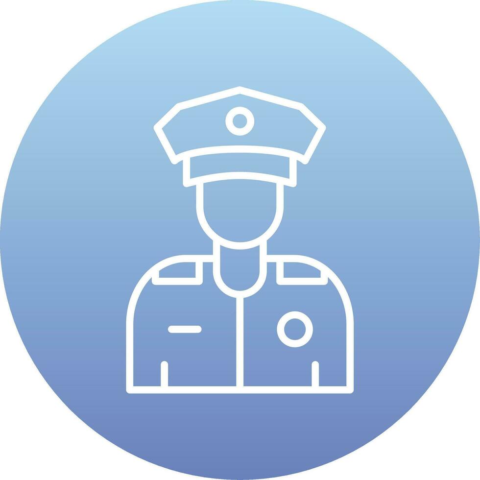 Policeman Vector Icon