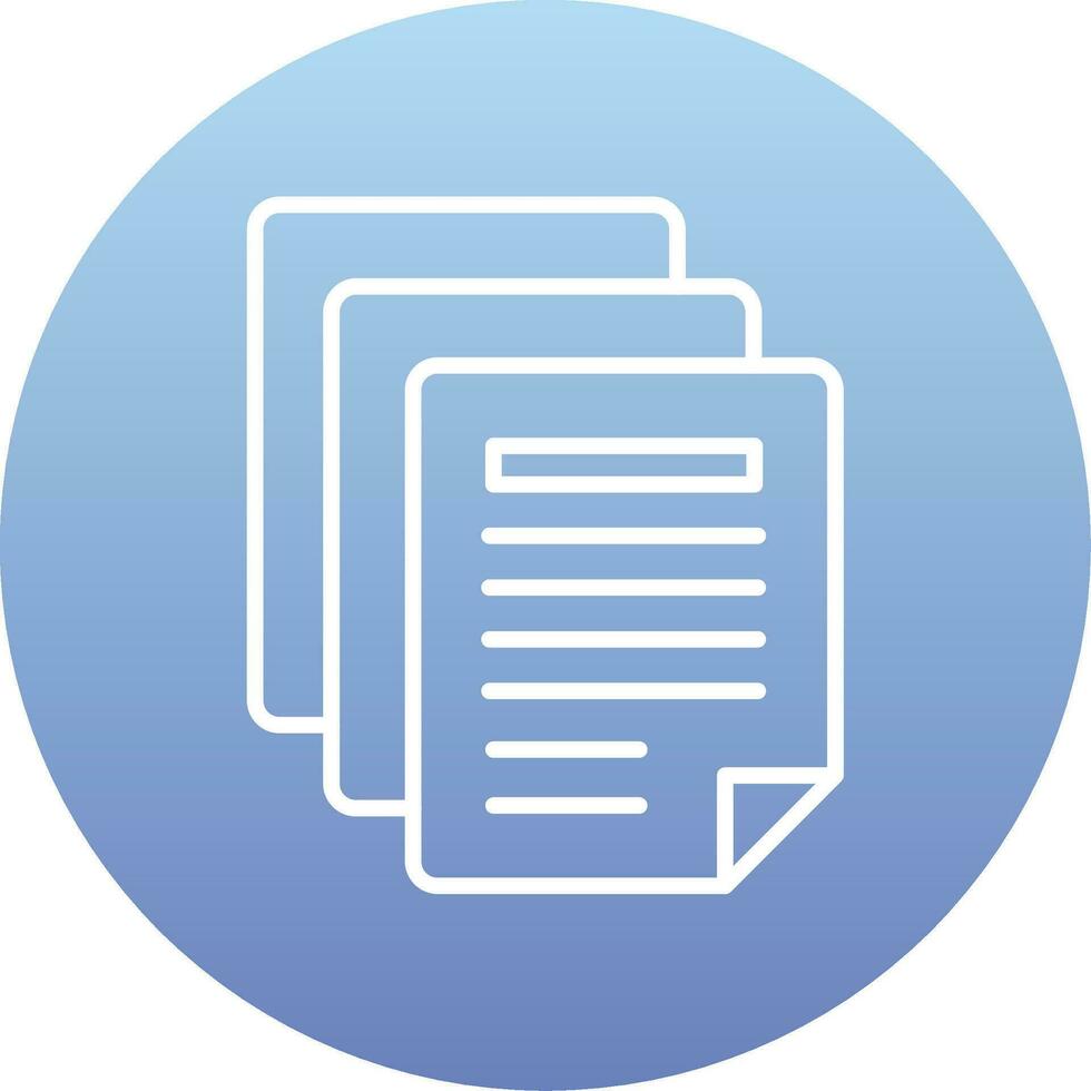 Document Vector Icon