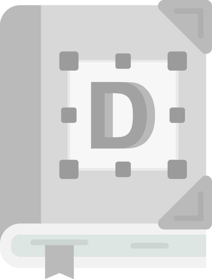 Font Grey scale Icon vector