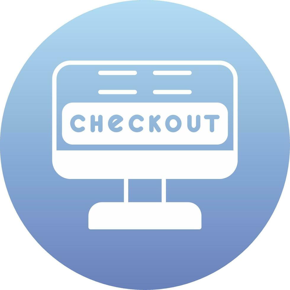 Checkout Vector Icon