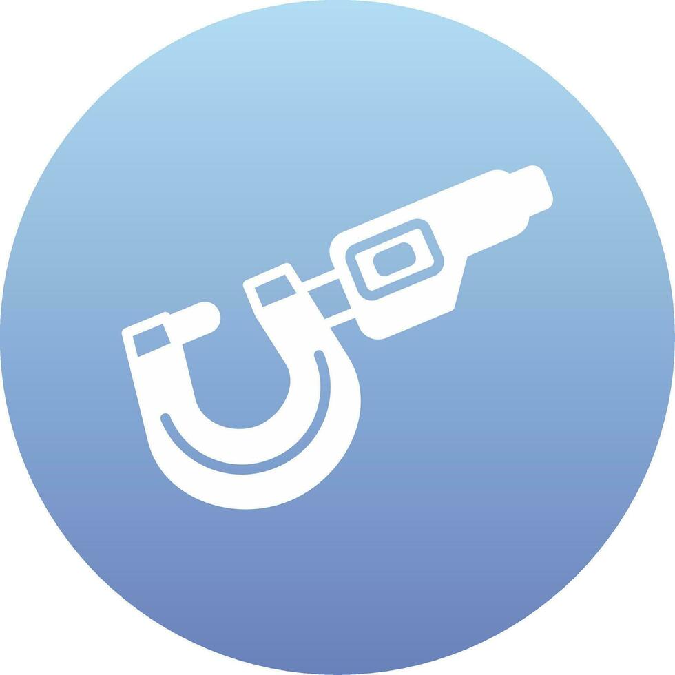 Micrometer Vector Icon