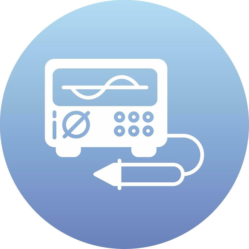 Oscilloscope Vector Icon