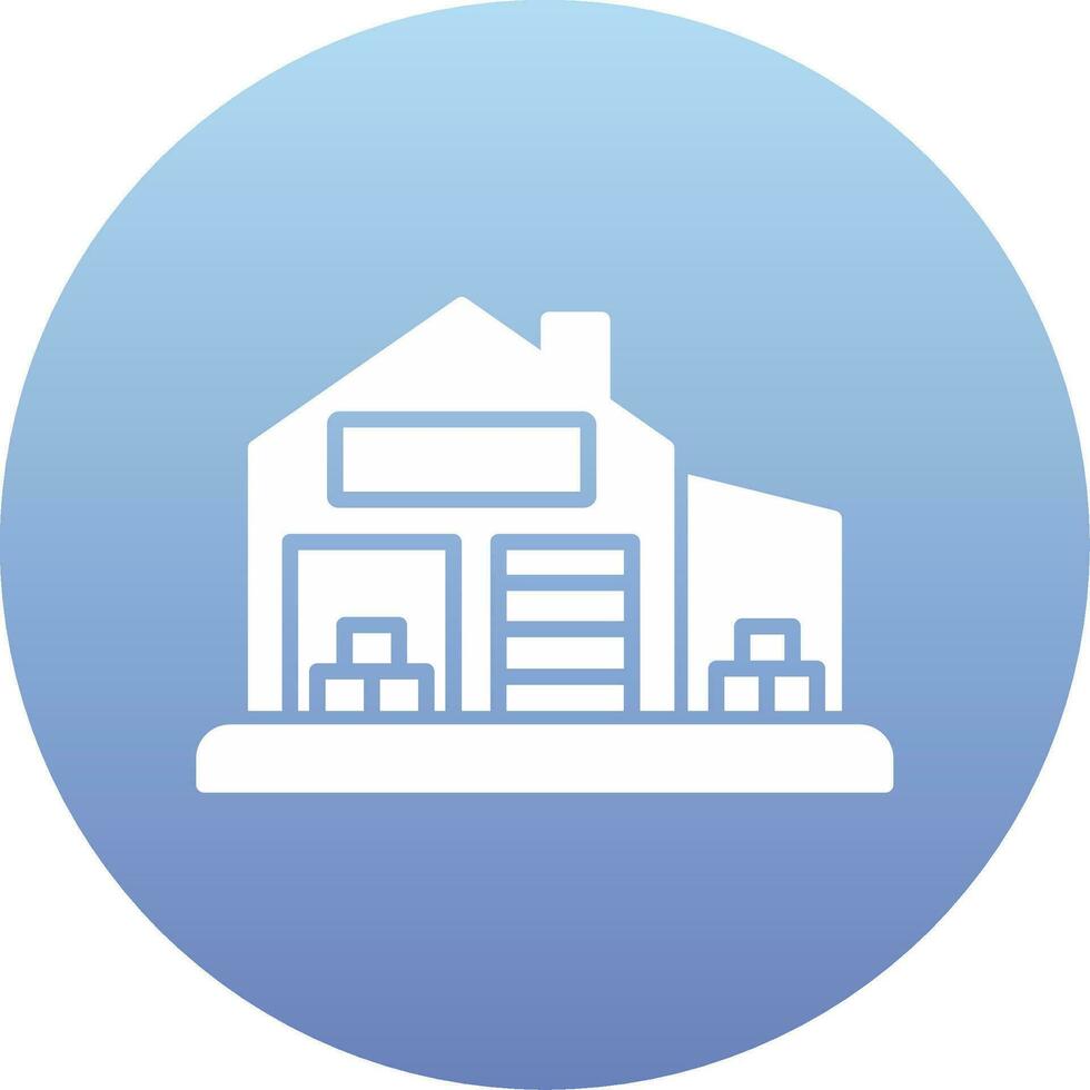 Warehouse Vector Icon