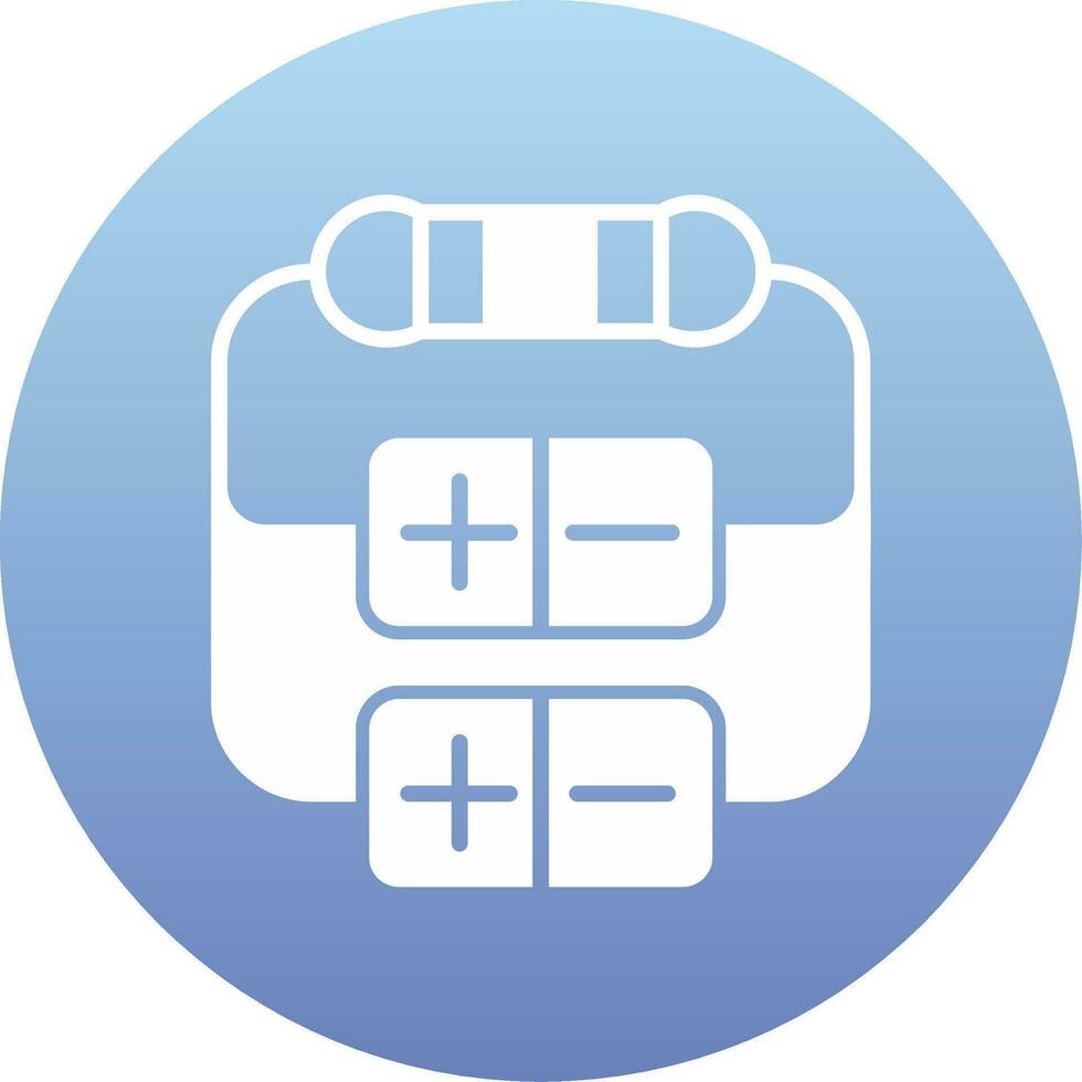 Resistor Vector Icon