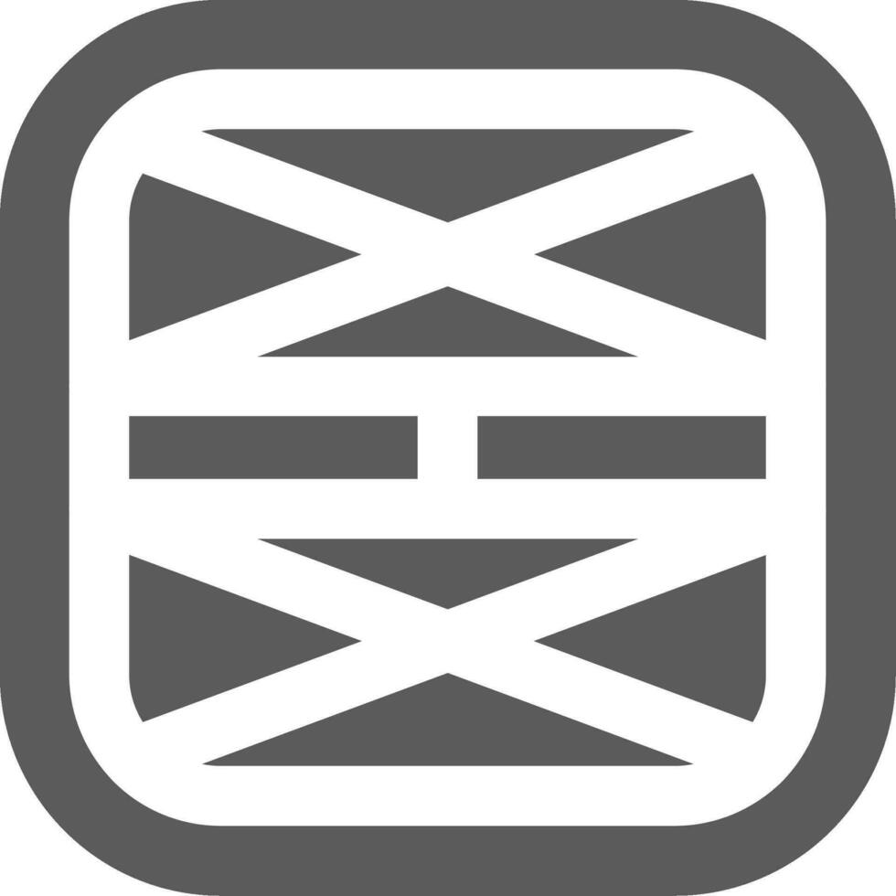Layout Grey scale Icon vector