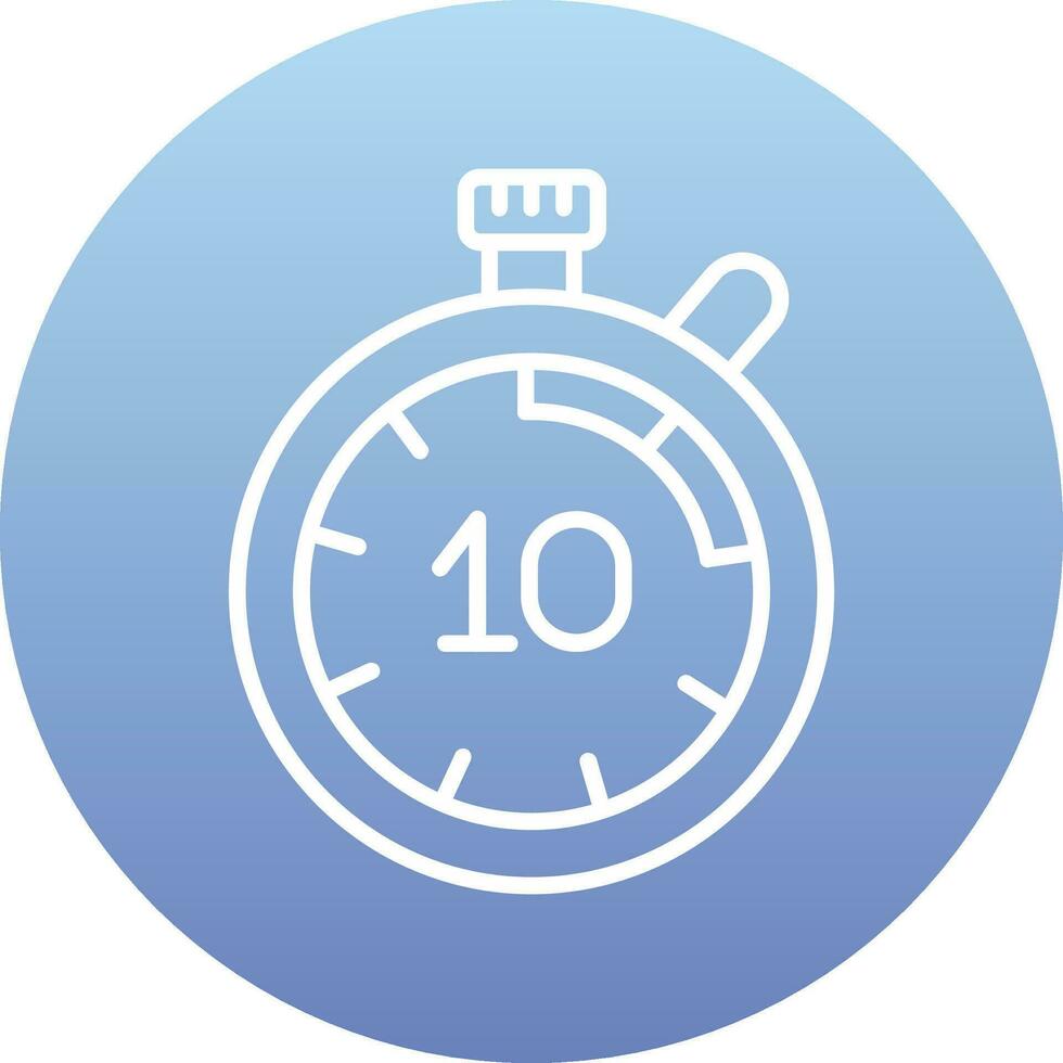 Stopwatch Vector Icon