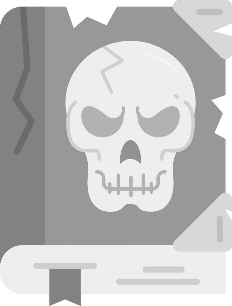 Book Grey scale Icon vector