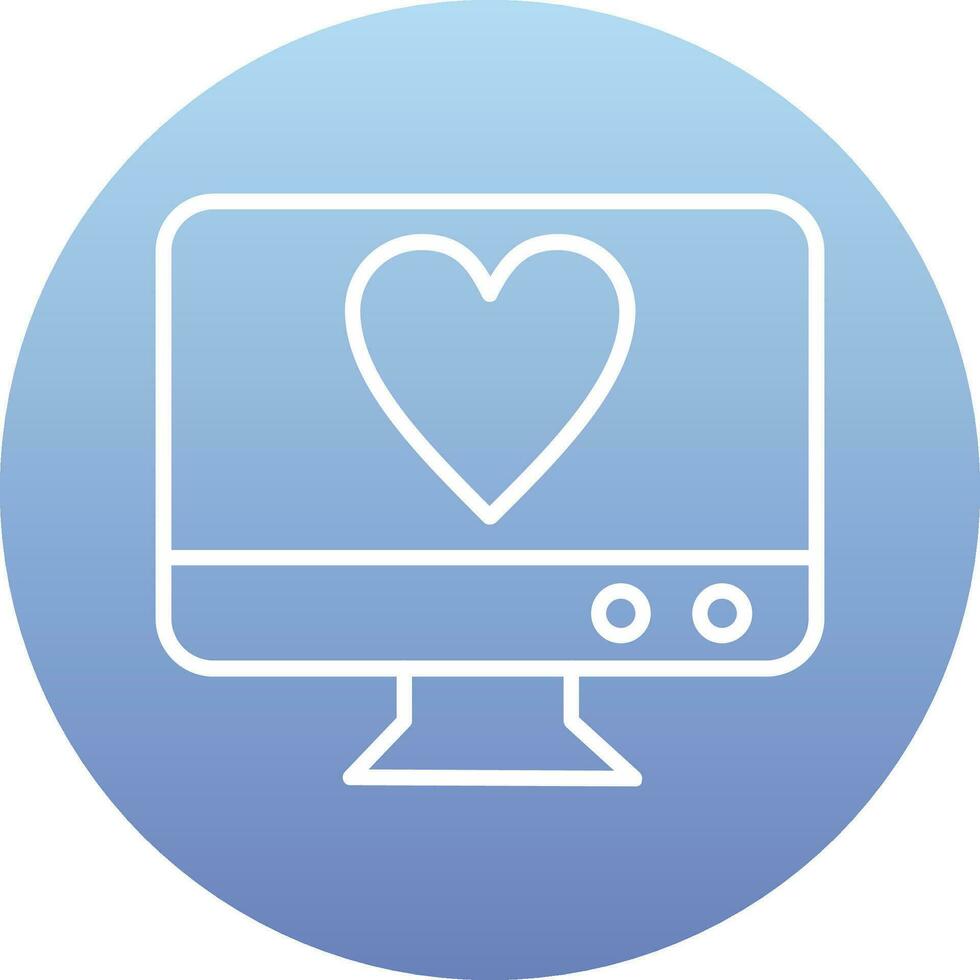 Monitor Vector Icon