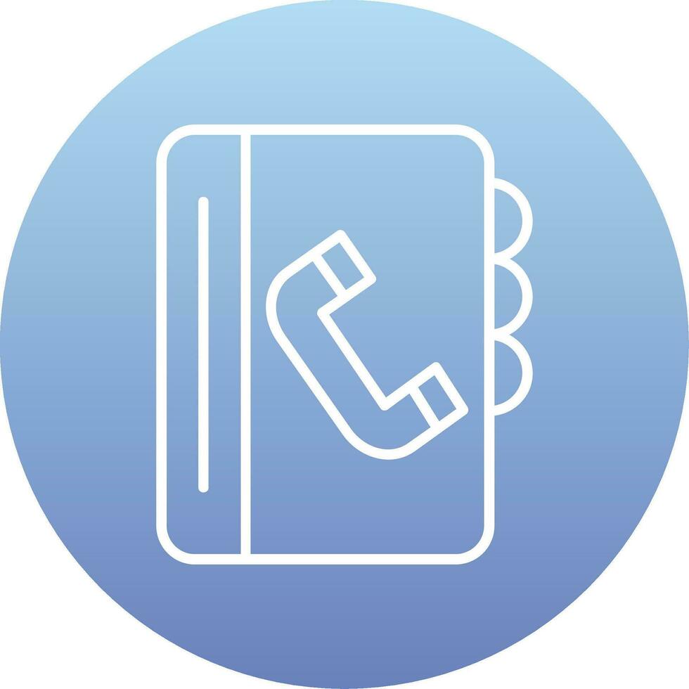 Phonebook Vector Icon
