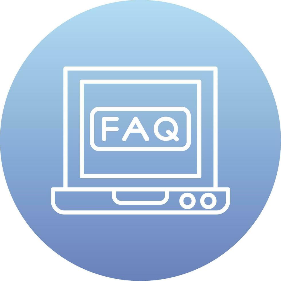 Faq Vector Icon