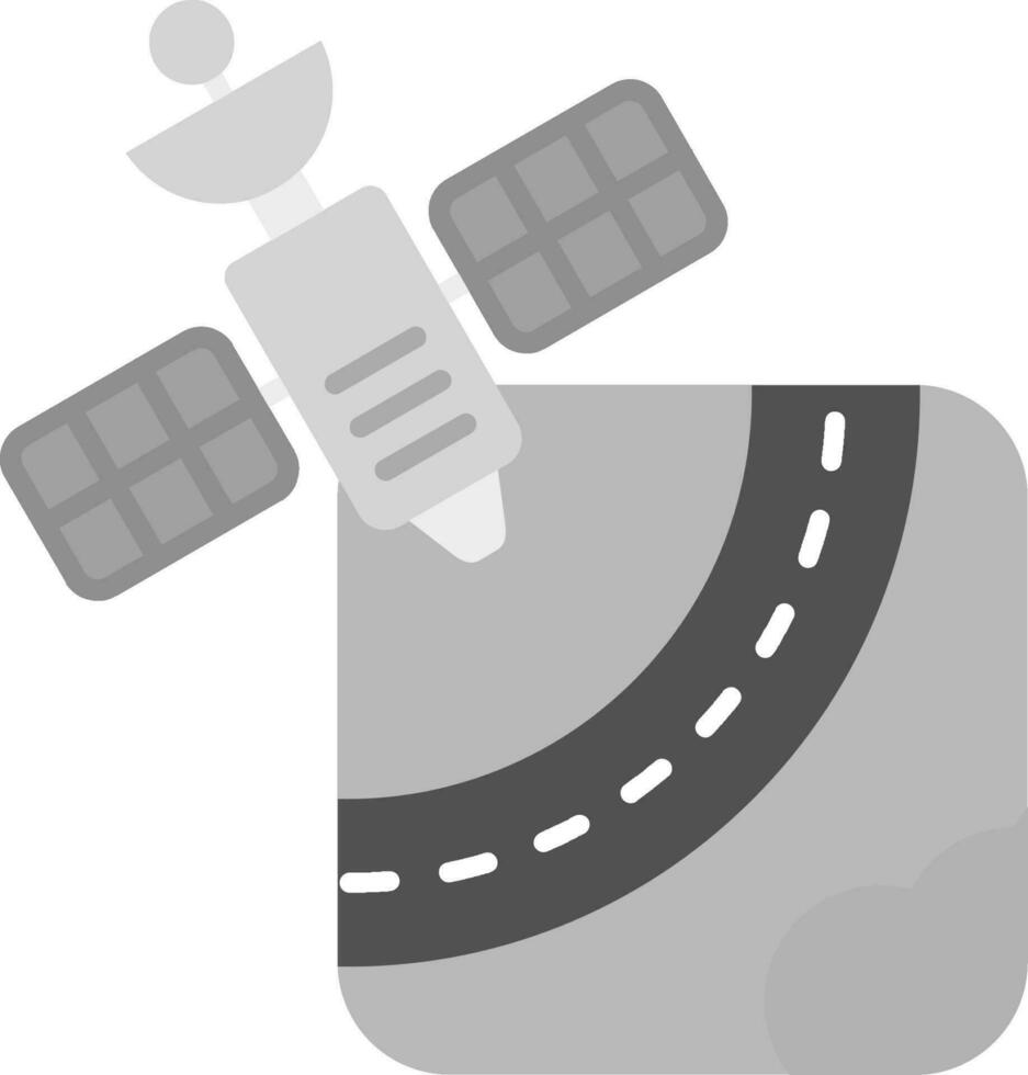 Gps Grey scale Icon vector