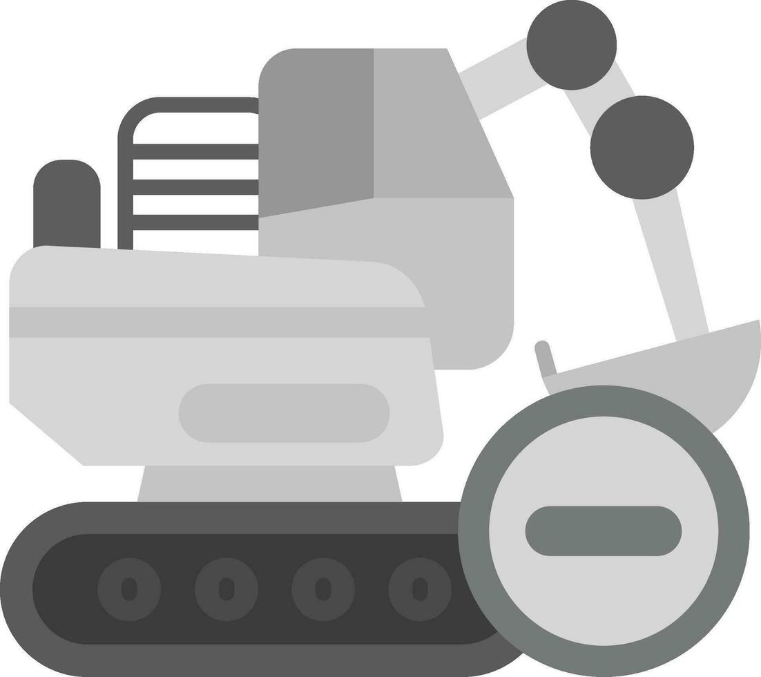 Construction Grey scale Icon vector