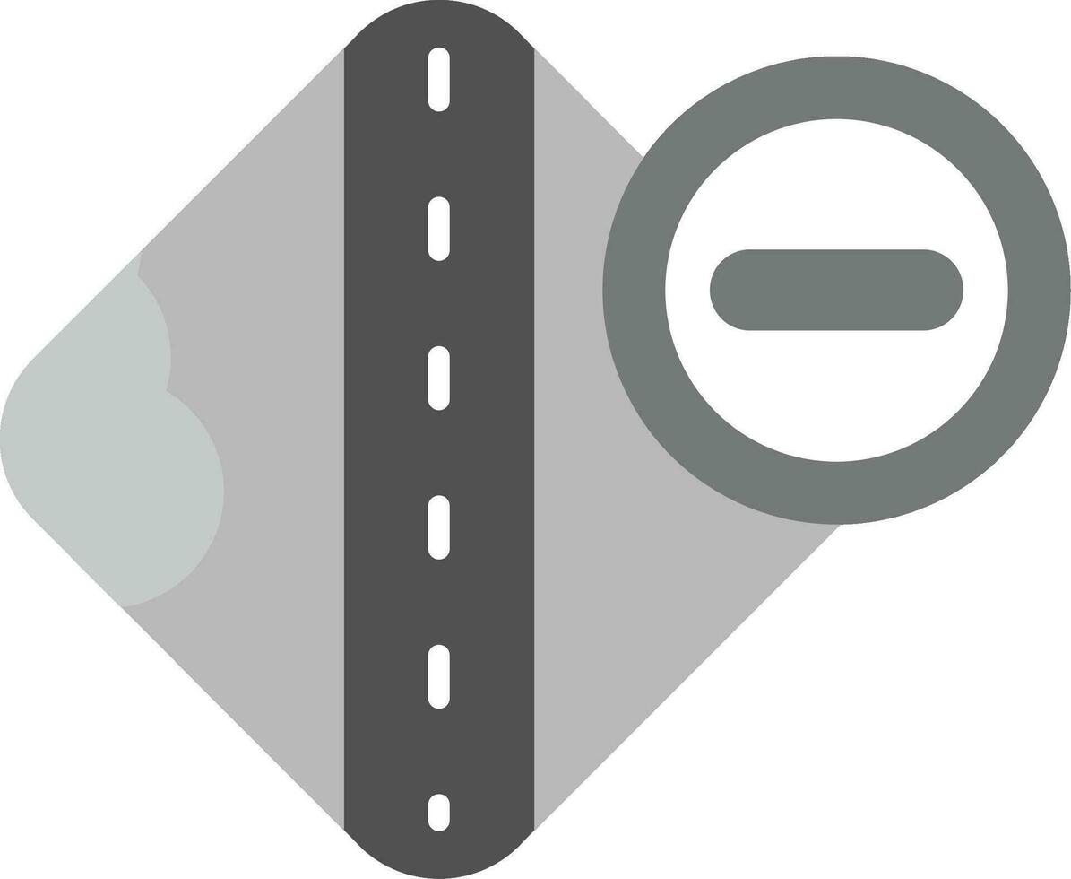 Block Grey scale Icon vector