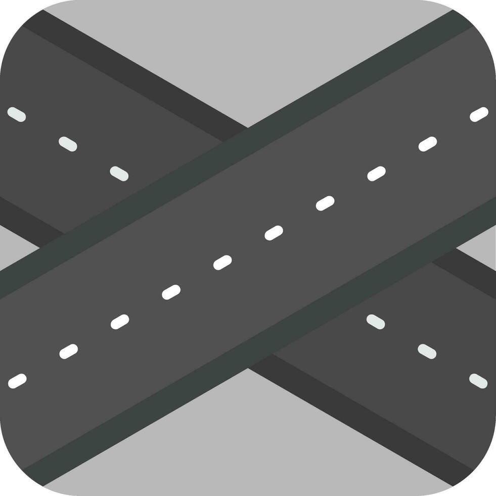 Overpass Grey scale Icon vector