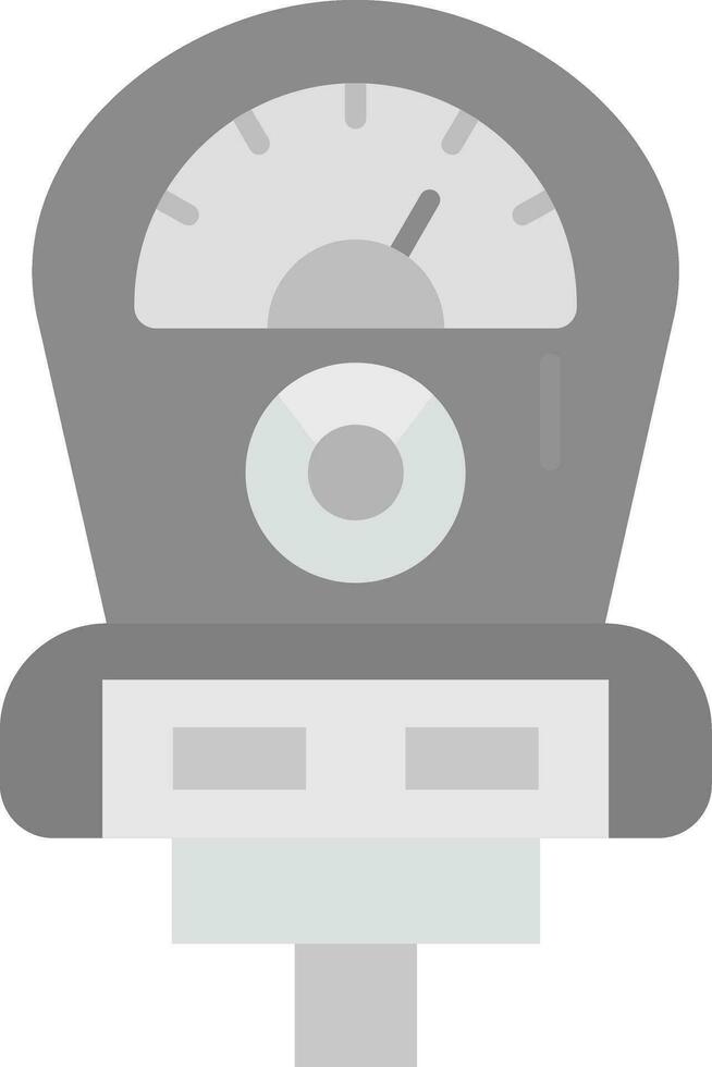 Meter Grey scale Icon vector