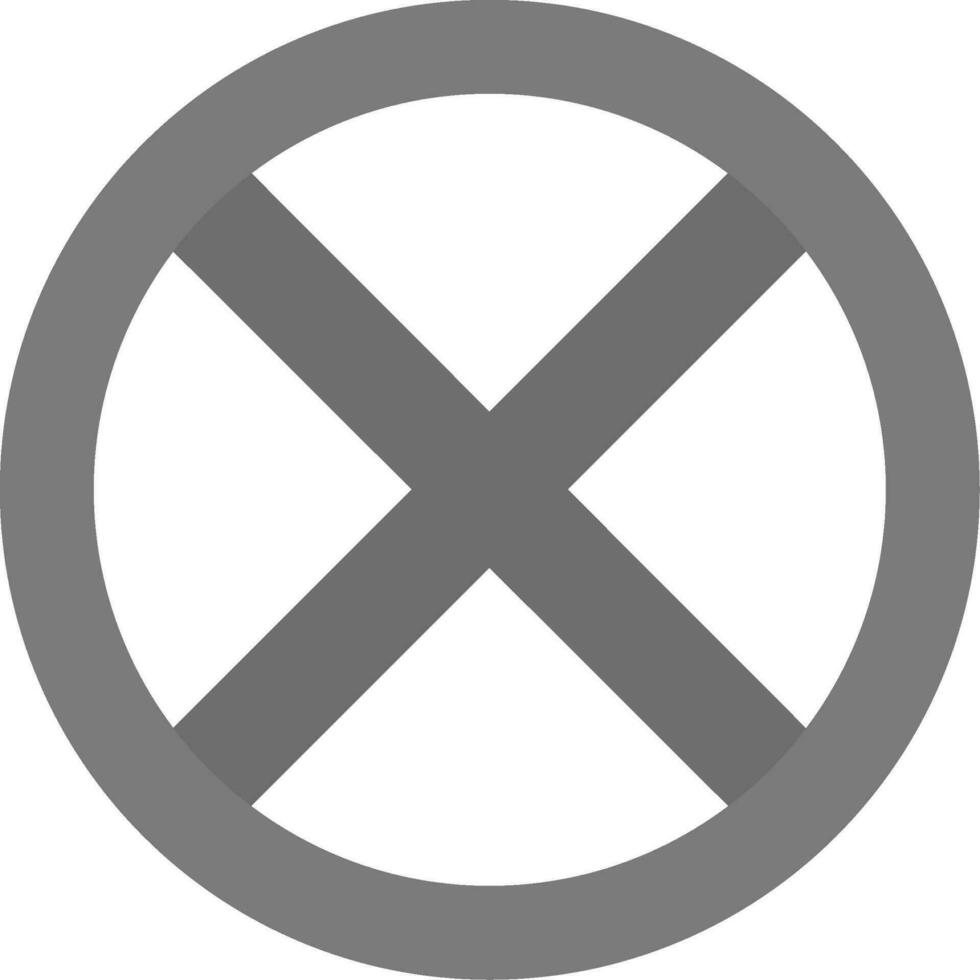 Block 2 Grey scale Icon vector