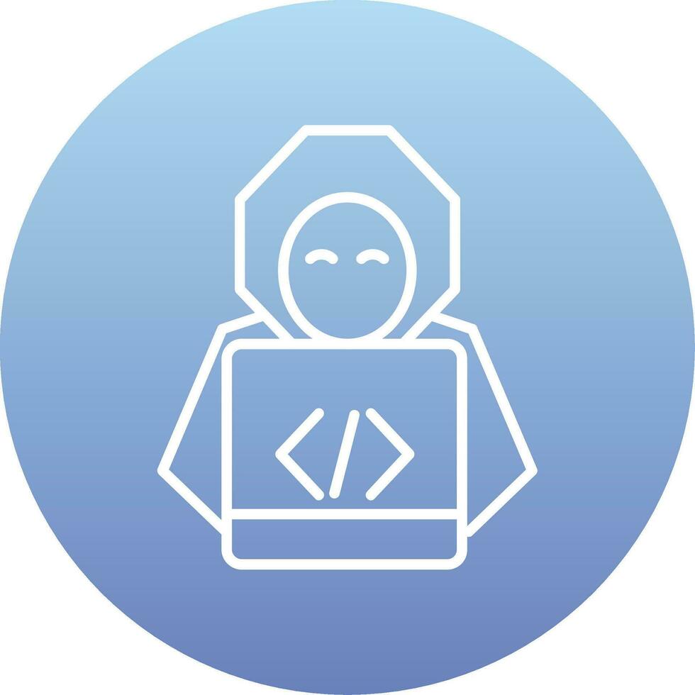 Hacker Vector Icon