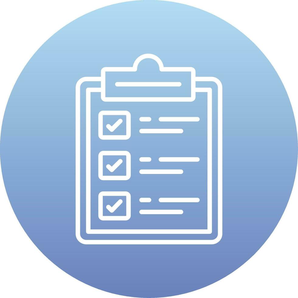 Check List Vector Icon