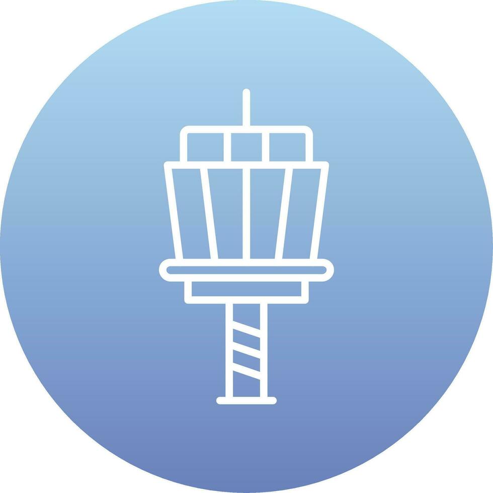 Control Tower Vector Icon