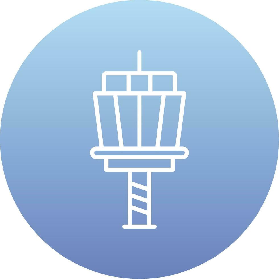 Control Tower Vector Icon