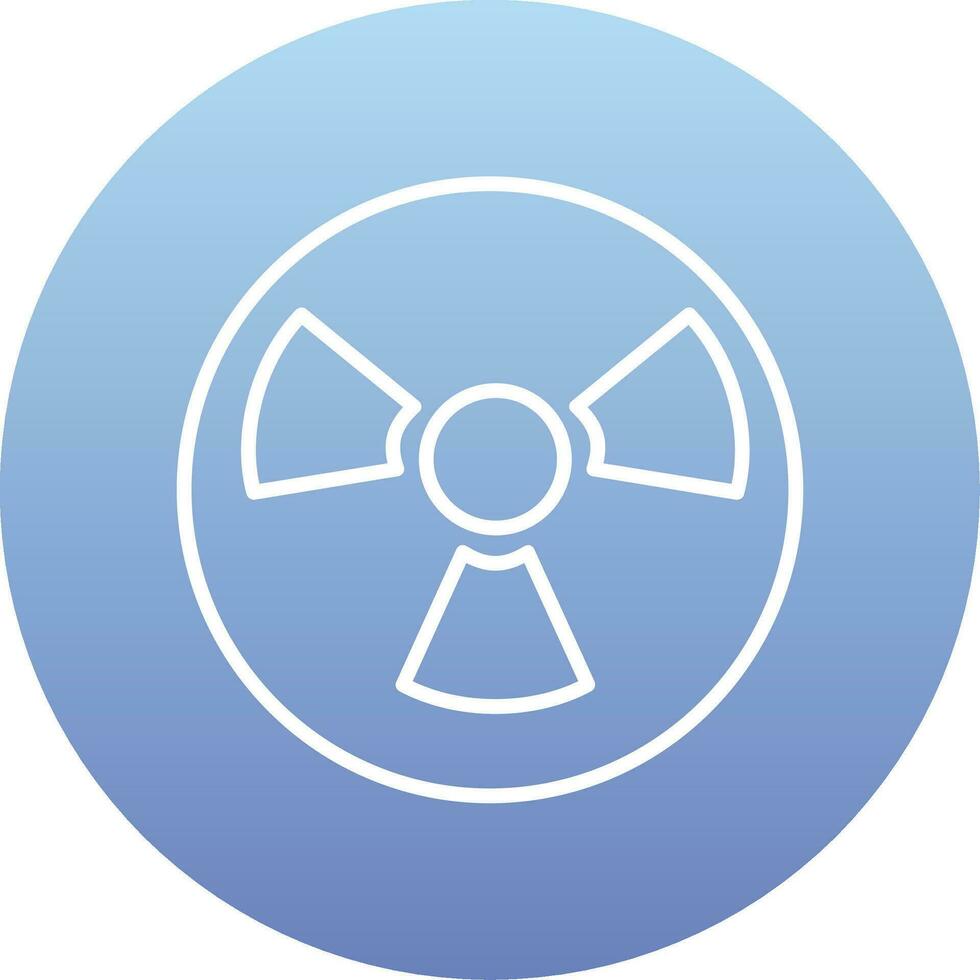 Radiation Vector Icon