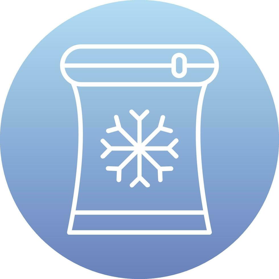 Frozen Vector Icon