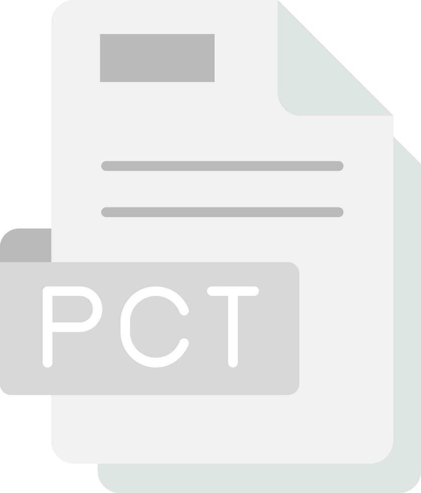 Pct Grey scale Icon vector